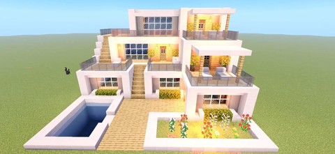 我的世界里怎么做房子[图2]