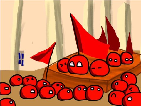 球球大作战怎么红旗