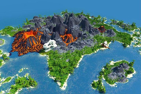 我的世界怎么去火山[图1]