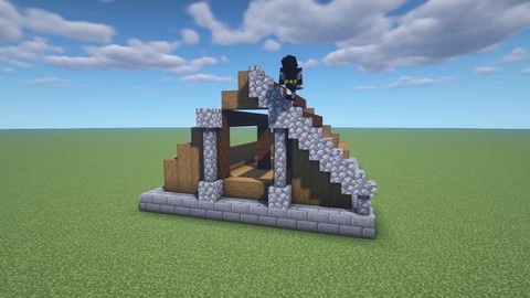 我的世界怎么做堡垒