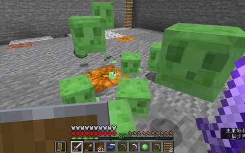 我的世界怎么找史莱姆区块