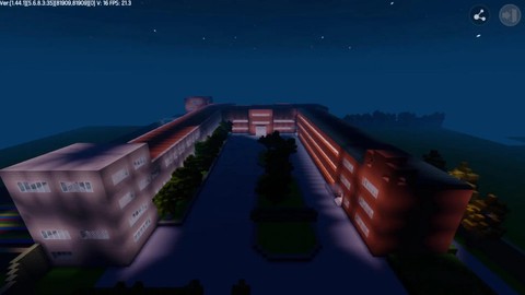 迷你世界怎么搭学校